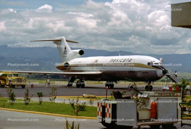 XA-TAB, named Monterrey, Boeing 727-264