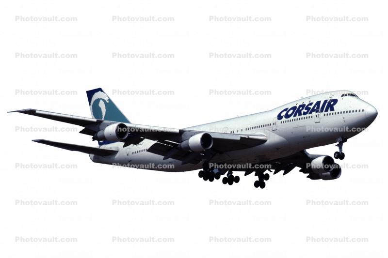 F-GKLJ, Boeing 747-121, Corsair, JT9D-7A, 747-100 series