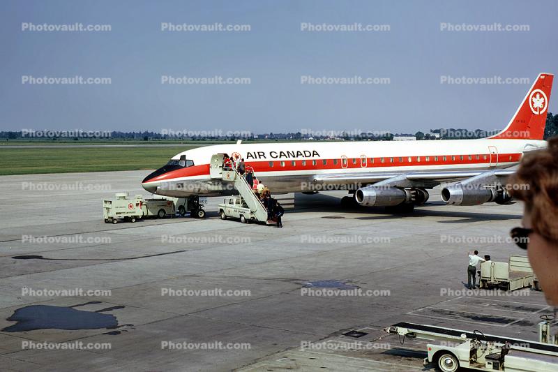 CF-TJG, Douglas DC-8-43, Air Canada ACA, June 16 1971, 1970s