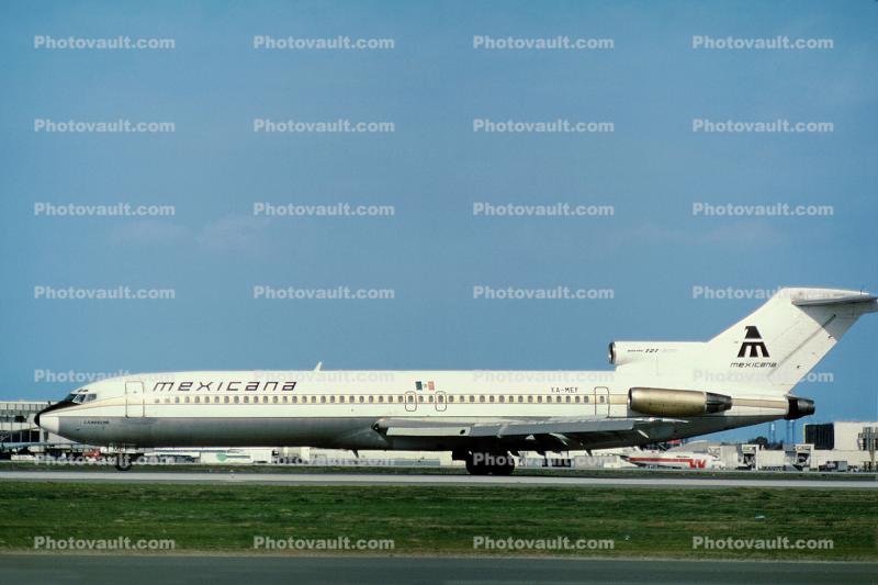 XA-MEF, Boeing 727-264(Adv), Mexicana