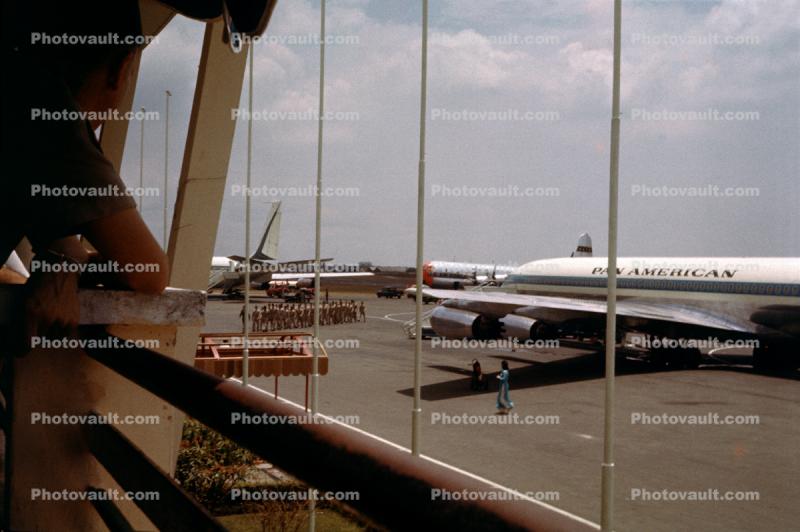 PanAm 707, Saigon International Airport, 1960s