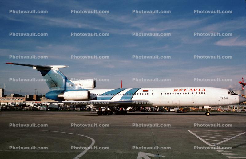 EW-85741, Belavia, Tupolev Tu-154M