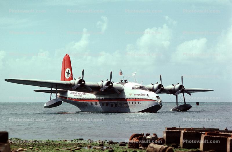 VP-LVE, Short S.25 Sandringham 4, Antilles Air Boats, Virgin Islands, Southern Cross