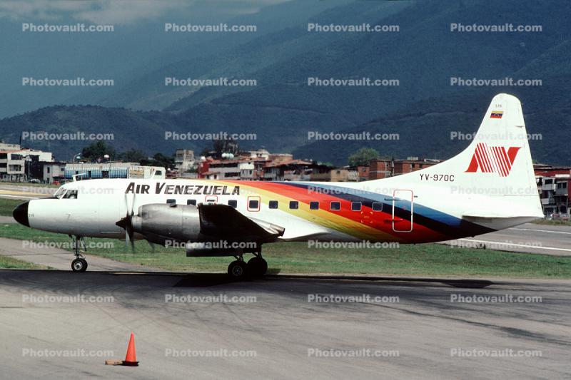 Air Venezuela, YV-970C, Convair CV-580