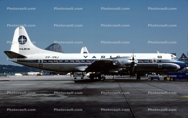 PP-VNJ, Lockheed L-188A Electra, Varig Airlines
