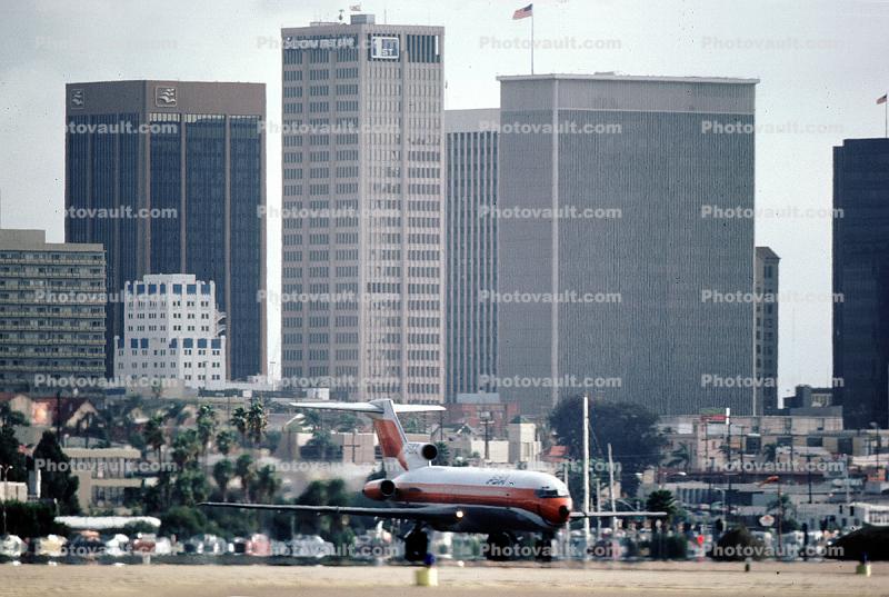 Boeing 727 ready for take-off