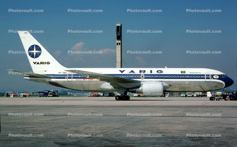 PP-VNS, Boeing 767-241ER, CF6-80C2B2, CF6, Varig