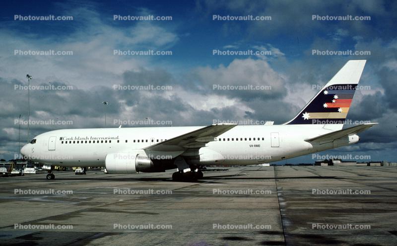 VH-RMD, Cook Islands International, Boeing 767-277, CF6-80A, CF6