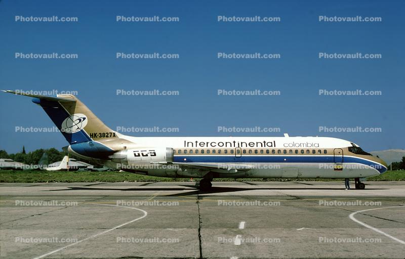 HK-3827X, Intercontinental Colombia, DC-9-15