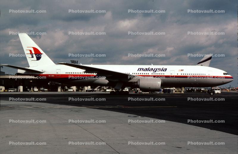 9M-MRC, Boeing 777-2H6ER, Malaysia Airlines, MH370, Trent