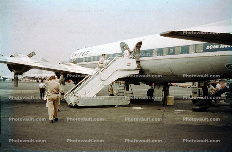 DC-6B, 1950s