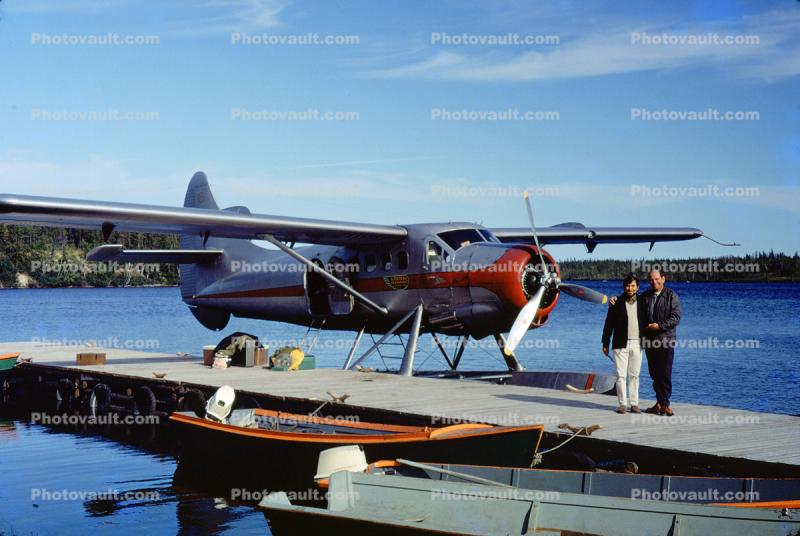 A Fecteau Transport, de Havilland, DHC-3, Dock, Rowboat
