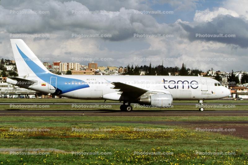      HC-CGJ, tame Airlines, Airbus A320-214 
