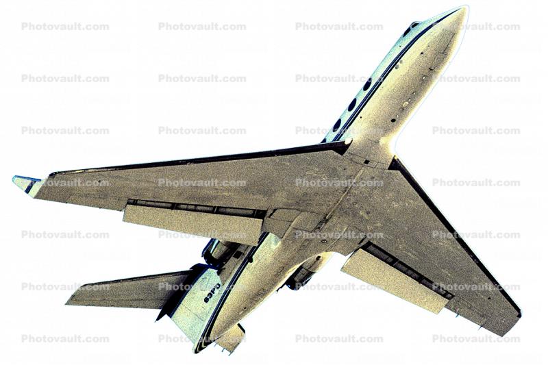 N663PD, Grumman G1159 Gulfstream IIB, photo-object, object, cut-out, cutout
