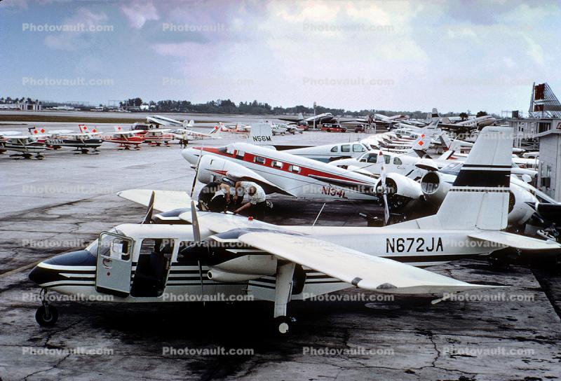 N672JA, Britten-Norman, BN-2, Islander