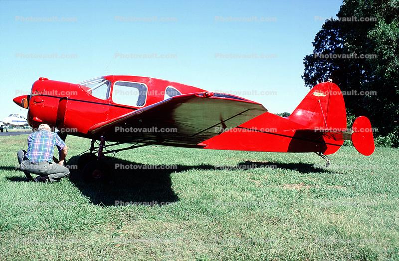 Bellanca 14-7 Cruisair Junior, 90 HP Ken-Royce engine, radial piston engine, Triple Tail, Lakeland Florida