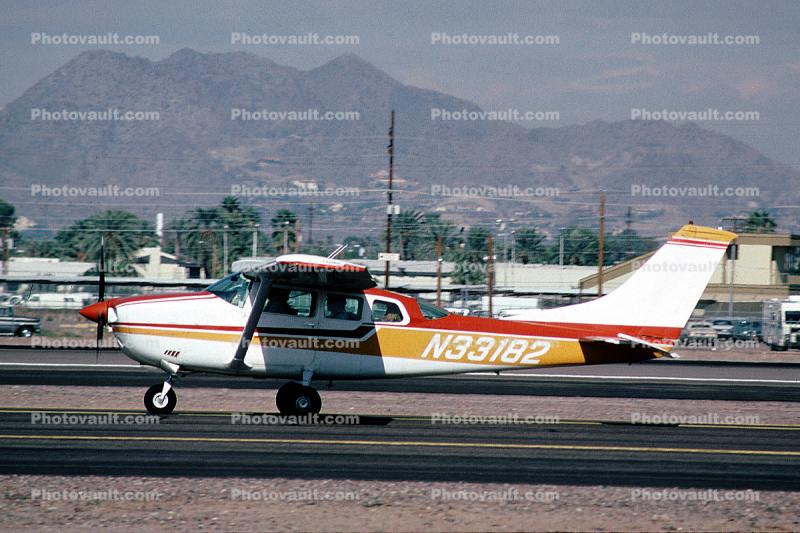 N33182, Air Sedona, Cessna TU206F, August 1980, 1980s