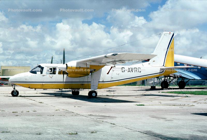 G-AVRC, Britten-Norman Ltd BN2A-26 Islander, 1970s