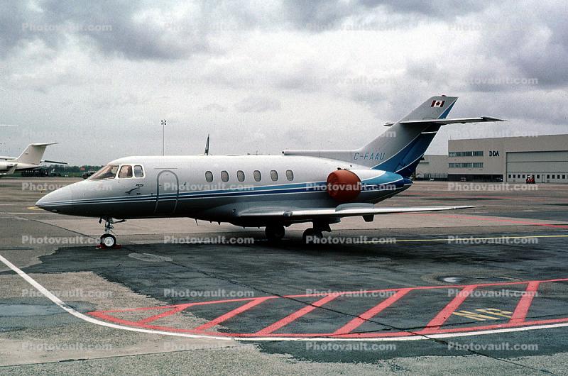 C-FAAU, H25B, British Aerospace BAe 125-800A
