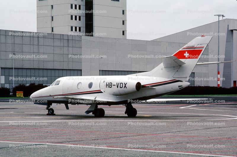 HB-VDX, Dassault Falcon 10