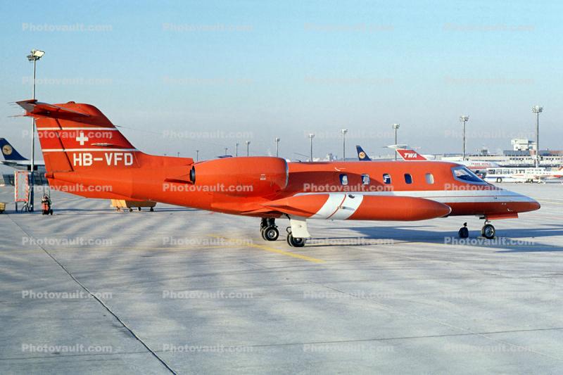 HB-VFD, Gates Learjet-36A, John von Neumann Geneva (Aeroleasing S. A.)
