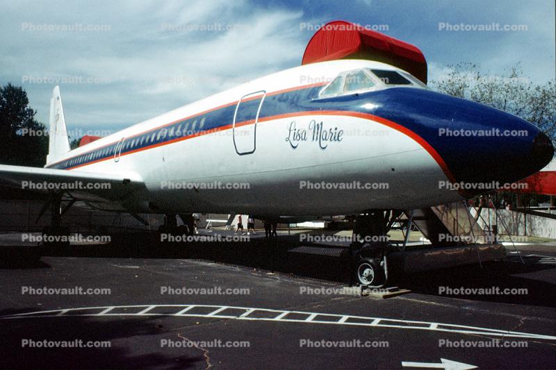 Convair 880-22-2, N880EP, Elvis Presley's Airplane, the Lisa Marie, 880 series