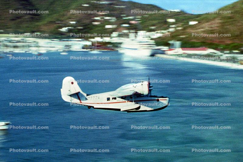 N7777V, Grumman G-21A Goose, Antilles Air Boats Inc., Harbor