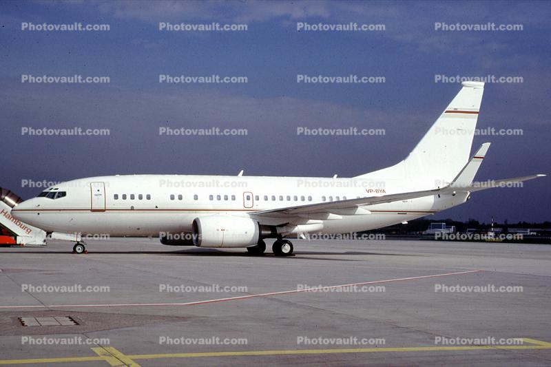 VP-BYA, BBJ, Boeing 737-7AN, 737-700 series