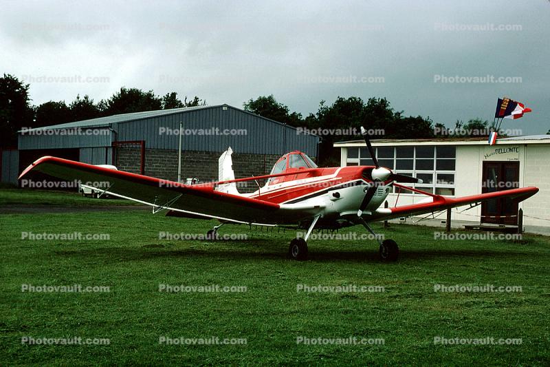 F-GAPM, Cessna A188B AgTruck, Crop Duster, Maurice Bellonte Airport, France, June 1981