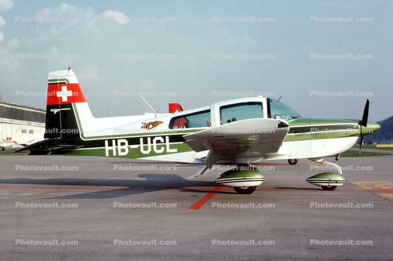 HB-UCL, American General Aircraft Corporation, AA-5B