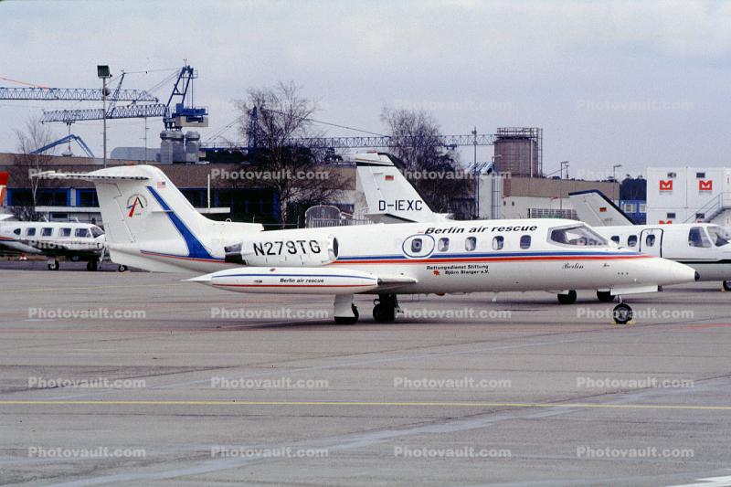 N279TG, Berlin Air Rescue, Learjet