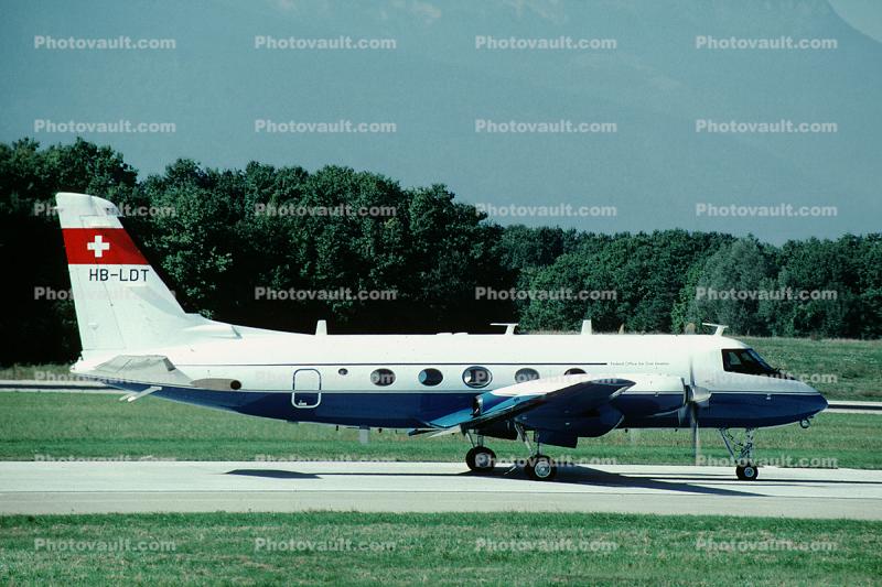 HB-LDT, Grumman G-159 Gulfstream 1, Swiss Federal Air Office