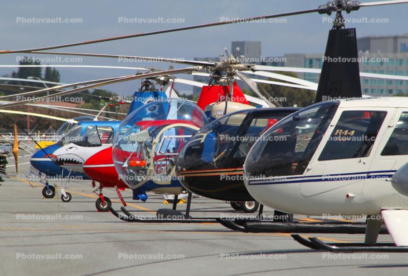 Array of Small Helicopters, Nose, Rotors