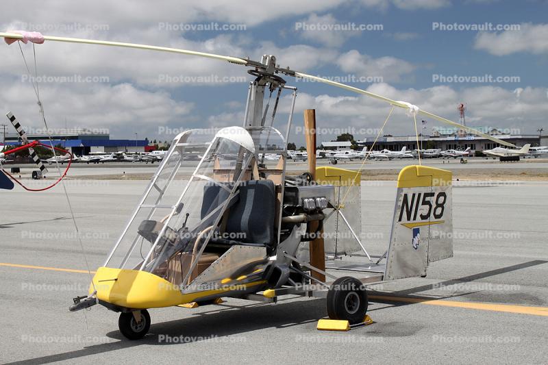 N158, Hollmann HA-2 Sportster Gyroplane, Autogyro