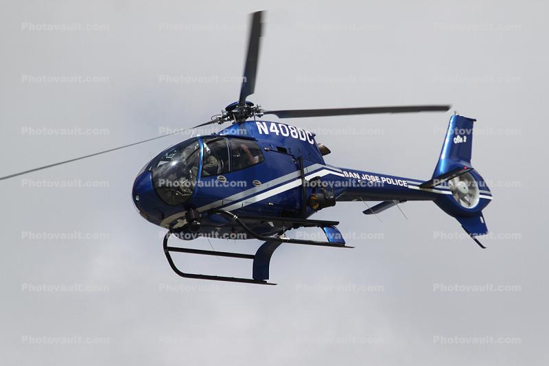 N408DC, Eurocopter EC-120B, San Jose Police