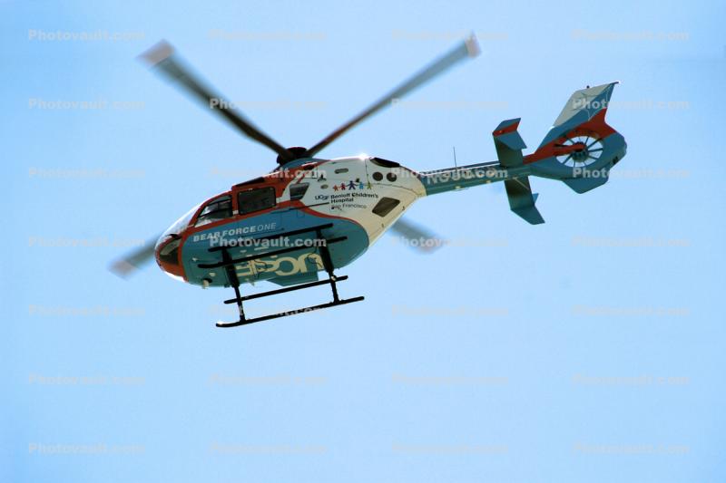 N838CS, EC 135 P2+, Eurocopter Deutschland, "Bear Force One", California Shock Trauma Air Rescue, San Francisco, California