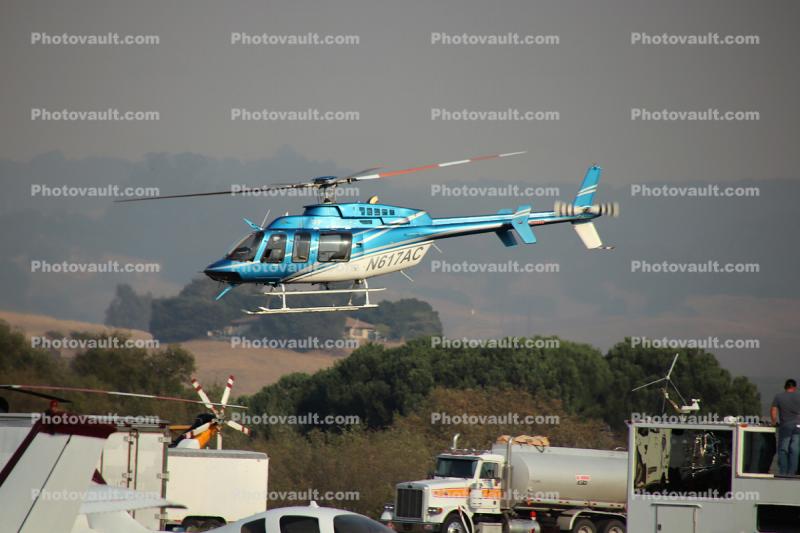 N617AC, Bell 407, Helicopter Base for the Sonoma County Fires of October 2017