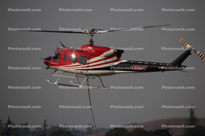 N85PP, Bell 212, Sonoma County Fires of October 2017