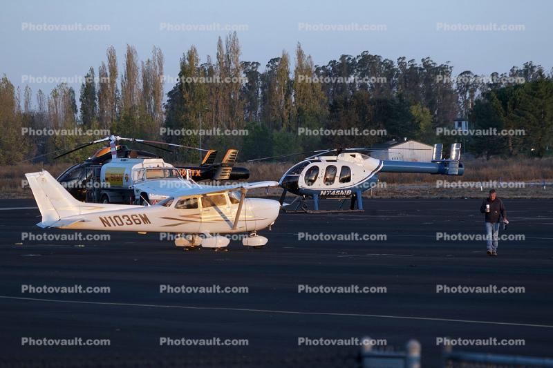 N745MB, MD Helicopters 600N, Notar, N1026M Cessna 172L, 30 October 2019