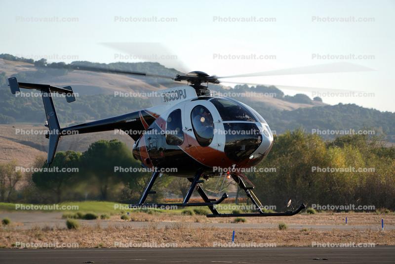 N530PJ, MD Helicopters 369FF, 30 October 2019