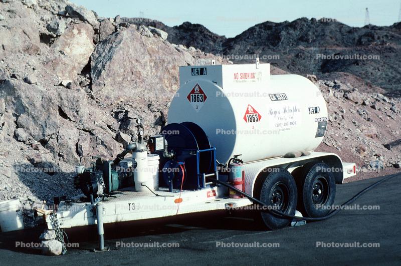Portable Fuel Tank, Heliport in Boulder Nevada