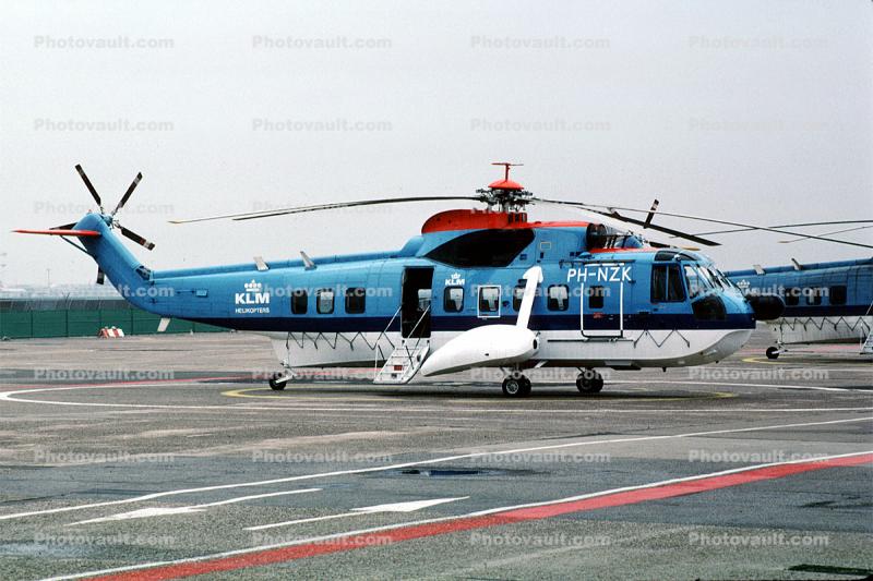 PH-NZK, Sikorsky S-61N Mk.II, KLM Helikopters, Schiphol International Airport, Amsterdam