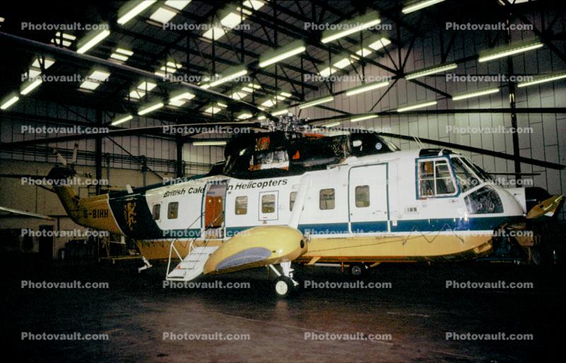 G-BIHH, Sikorsky S-61N, British Caledonian Helicopters
