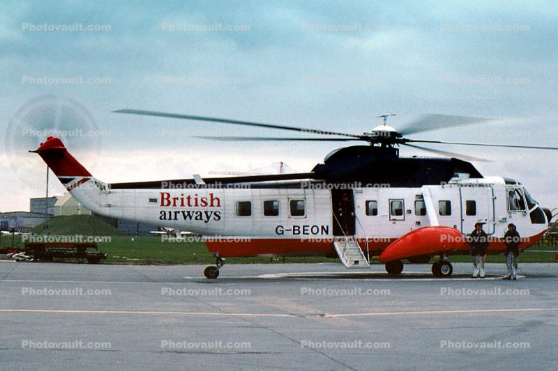 G-BEON, Sikorsky S-61N, British Airways Helicopters