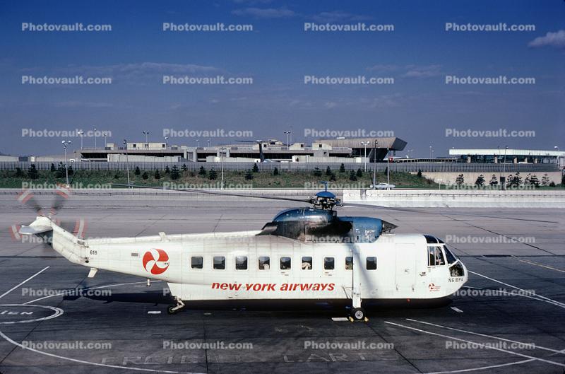 N618PA, New York Airways, Sikorsky S-61L-II, NYA, June 1972
