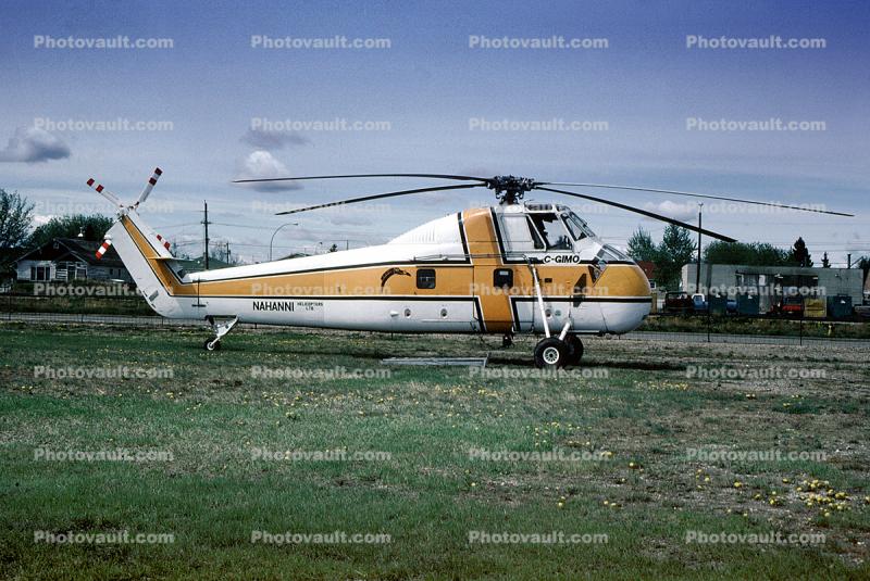 C-GIMO, Nahanni Helicopters Ltd., 53-4505 Sikorsky H-34A Choctaw, S-58