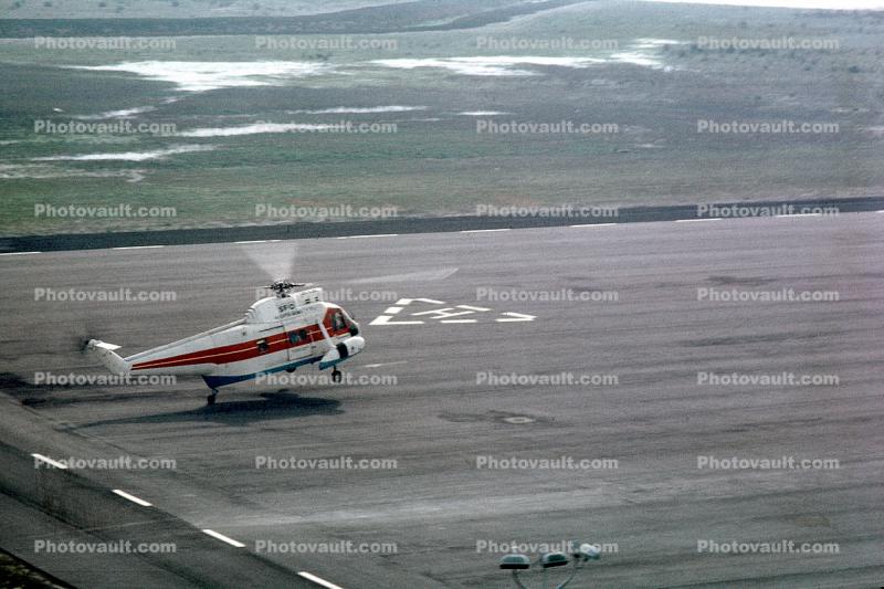 Sikorsky S-62A, SFO Helicopter Lines, February 1963, 1960s