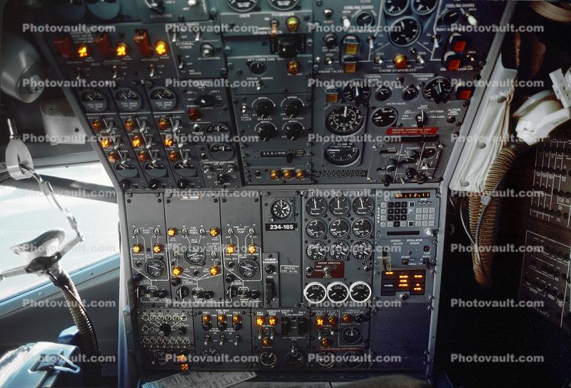 Engineers Panel, PSA, Pacific Southwest Airlines, Boeing 727