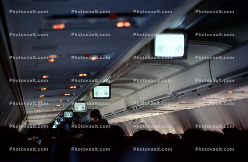 IFE, In flight entertainment, televisions