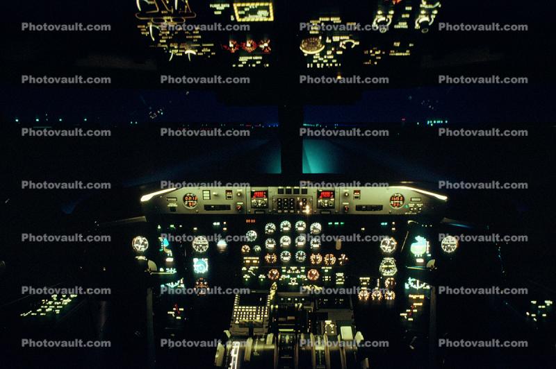 Dash-8 Cockpit, de Havilland Canada Dash-8